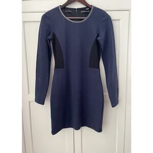 Maison Scotch Scotch & Soda Blue Black Dress size Small
